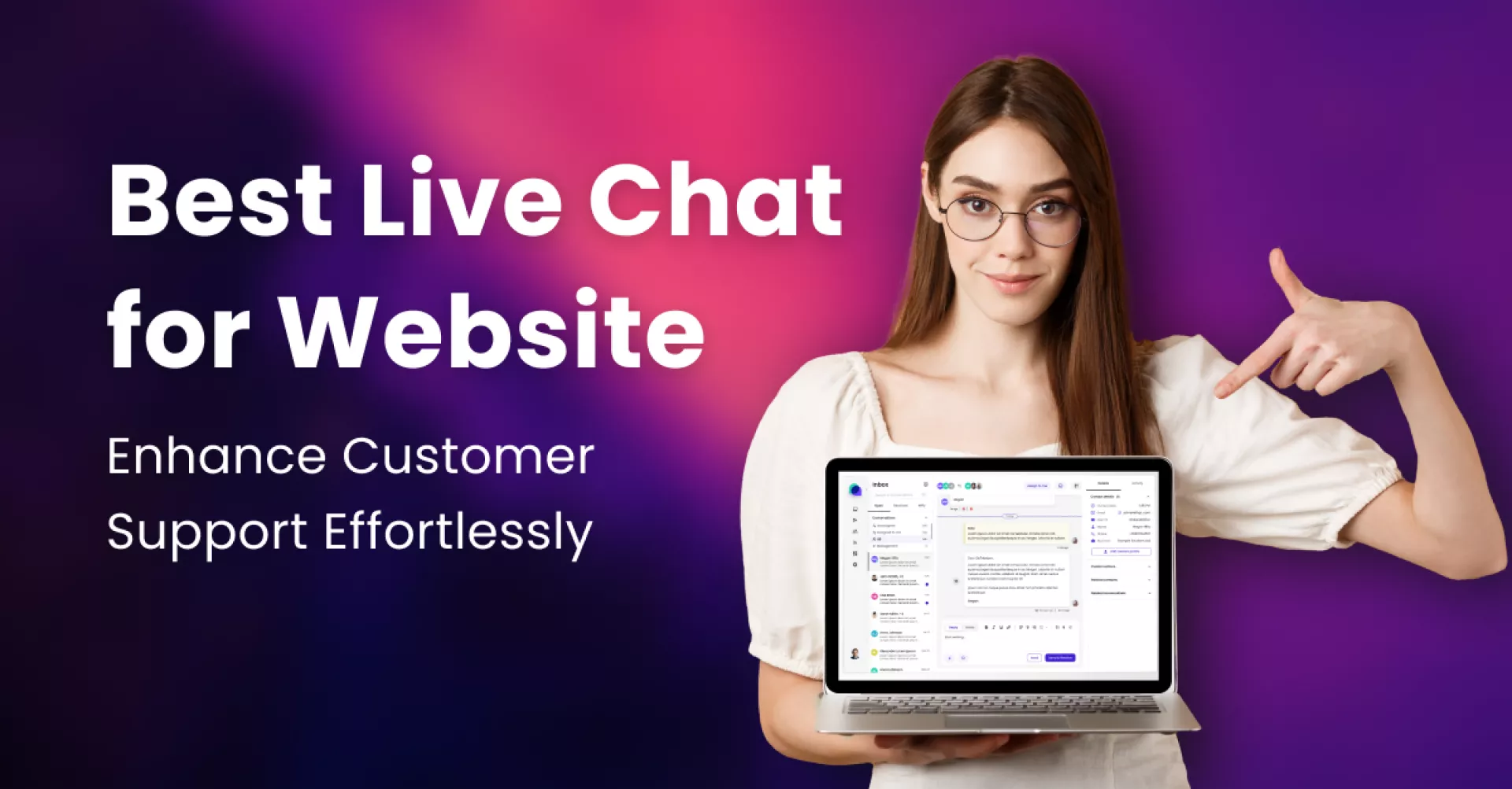 Enhance customer support and efficiency with the best live chat for website